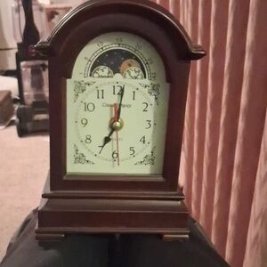 Brown Mantel Clock